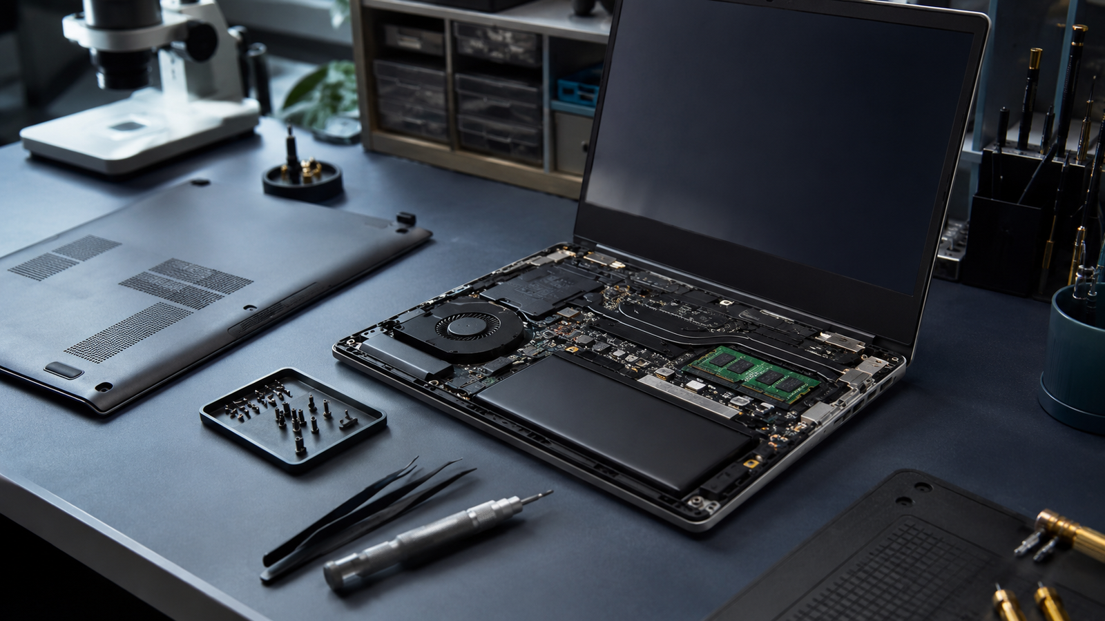 Diagnostic et réparation laptop