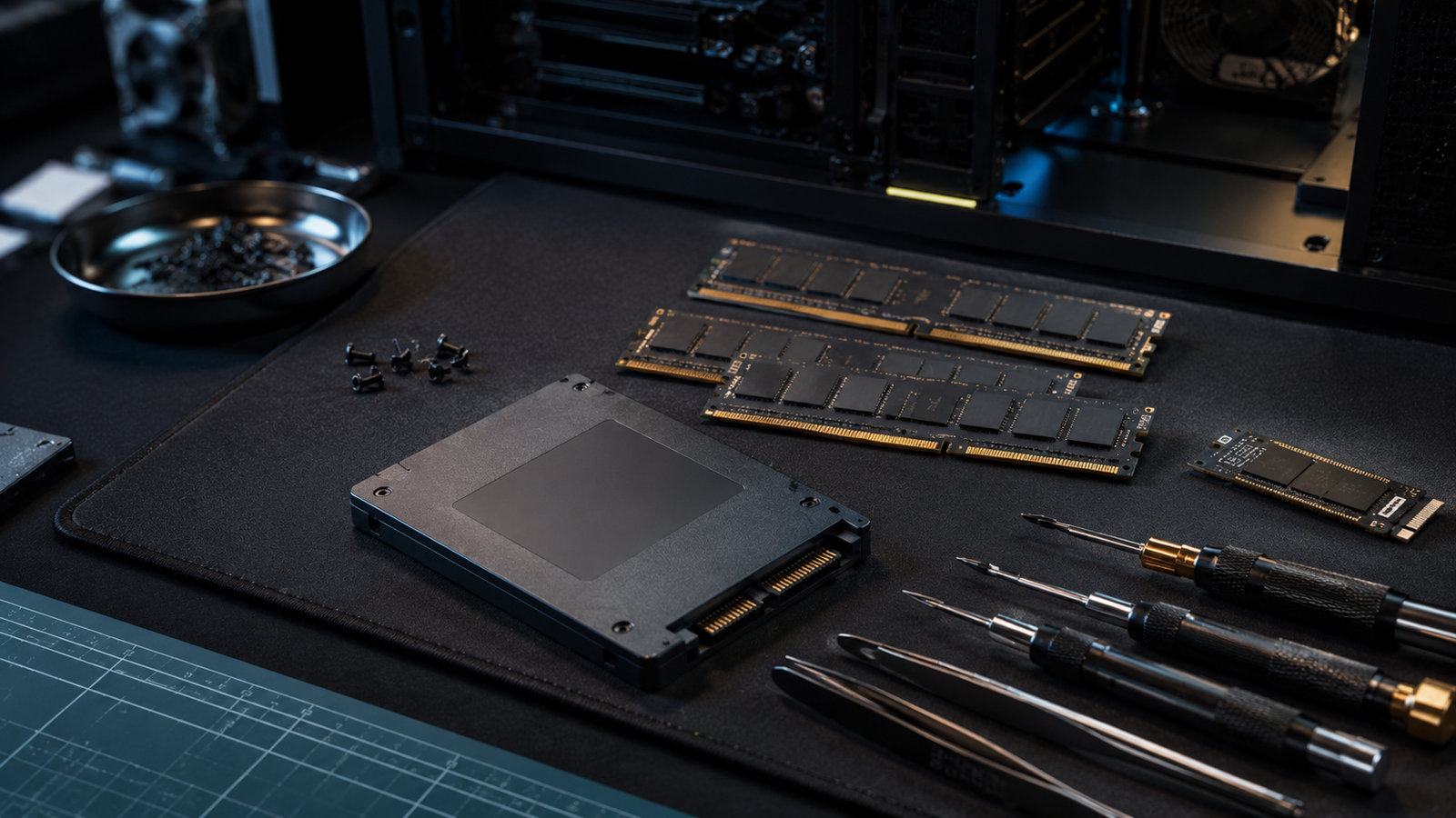 Remplacement SSD et RAM ordinateur